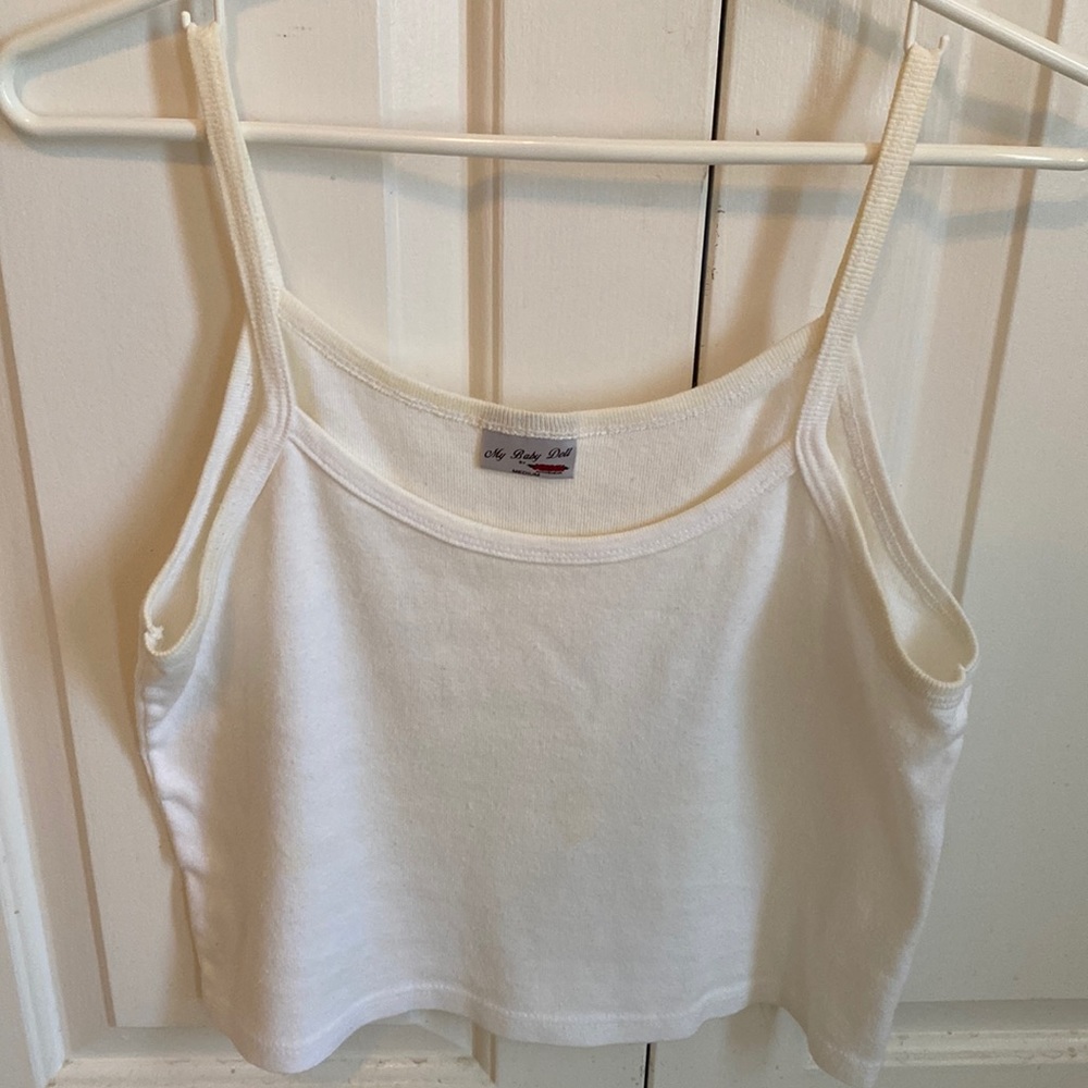 White Tank Top